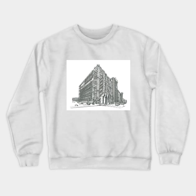 Centre Pompidou Crewneck Sweatshirt by valery in the gallery